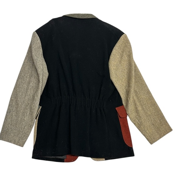 Colorblock Wool Blazer - Picture 2 of 9